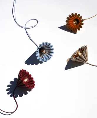 The Gathered pendant by Alkaline.