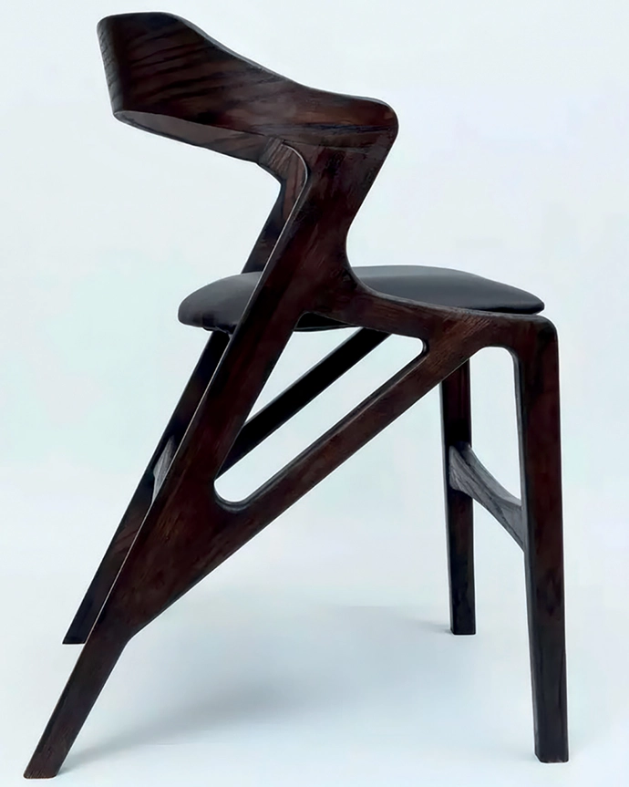 The K1 dining chair is named after Sipho’s childhood hometown, Katlehong.