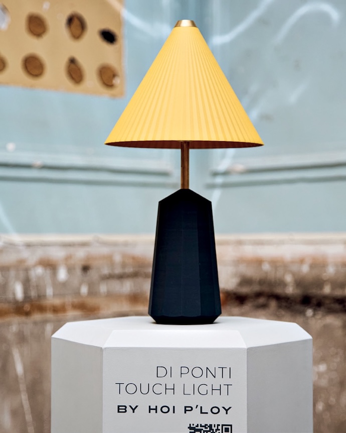 Hoi P’loy’s Design Prize entry, the Di Ponti light.