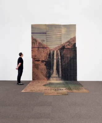 Reservoir artists Ben Stanwix and Xhanti Zwelendaba’s collaborative installation BAWA (2025).