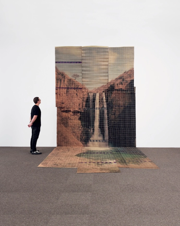 Reservoir artists Ben Stanwix and Xhanti Zwelendaba’s collaborative installation BAWA (2025).