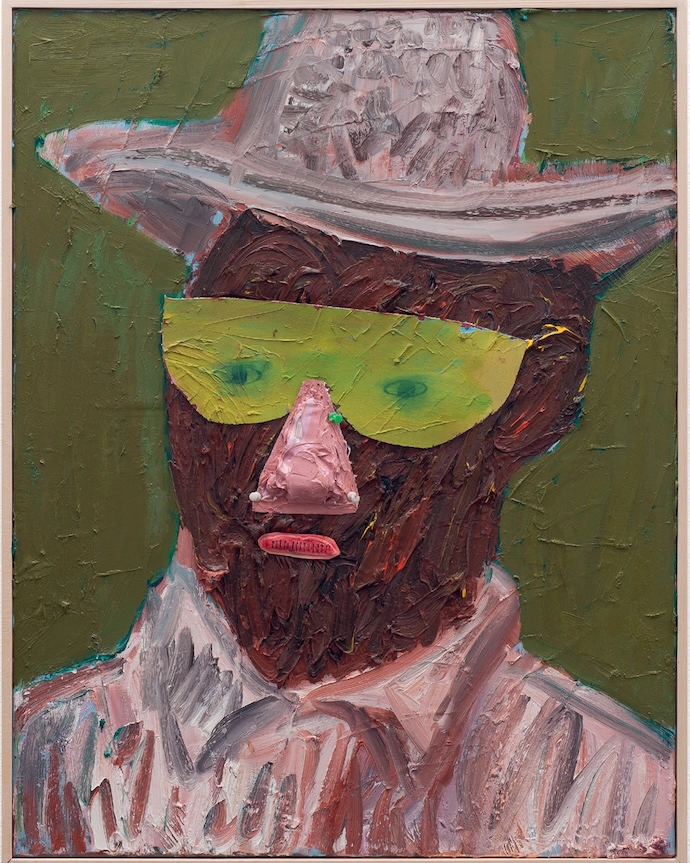 Georgina Gratrix’s Man with a Plan (2017).
