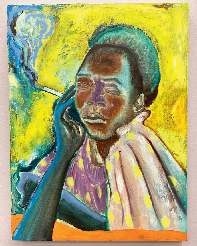 Stevenson artist Simphiwe Ndzube’s Ma Brrr (2022).