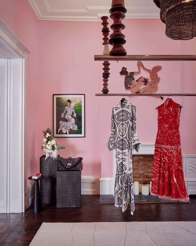 Inside the Magugu House Cape Town showroom