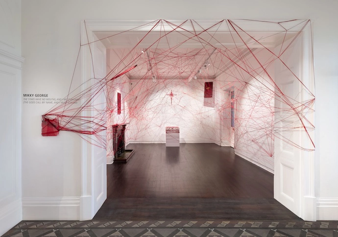 At HEAT Winter Arts Festival last year, MIKKY GEORGE created a striking installation at the Everard Read.