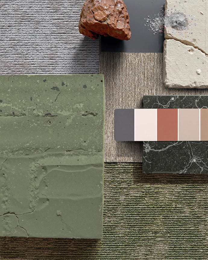Belgotex Terranova moodboard