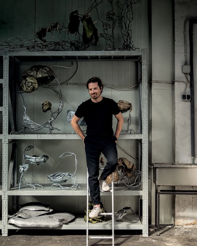 Marcin Rusak describes his Warsaw studio as a laboratory.