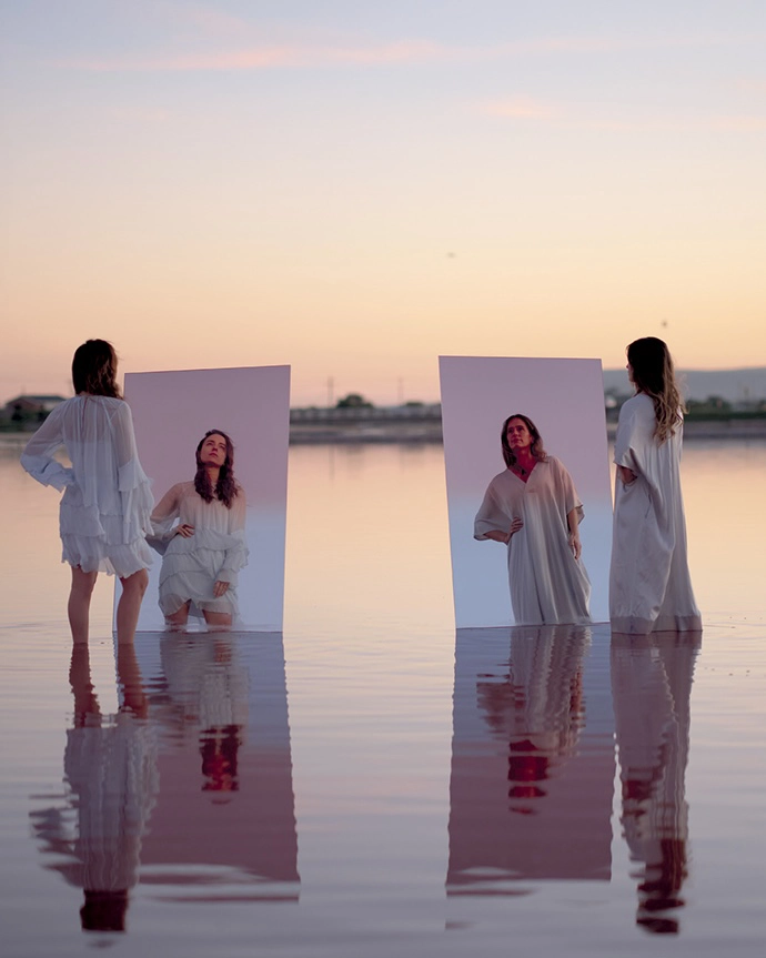 Caitlin Warther and Wendy Dixon of Spectrum Mirror