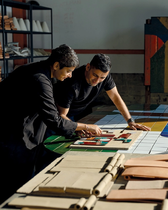 Nikhil Tricam and Nindya Bucktowar of Studio Kalki