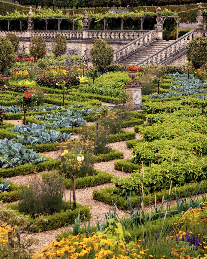 Domaine Royal and other designs in the collection draw inspiration from historic French gardens.