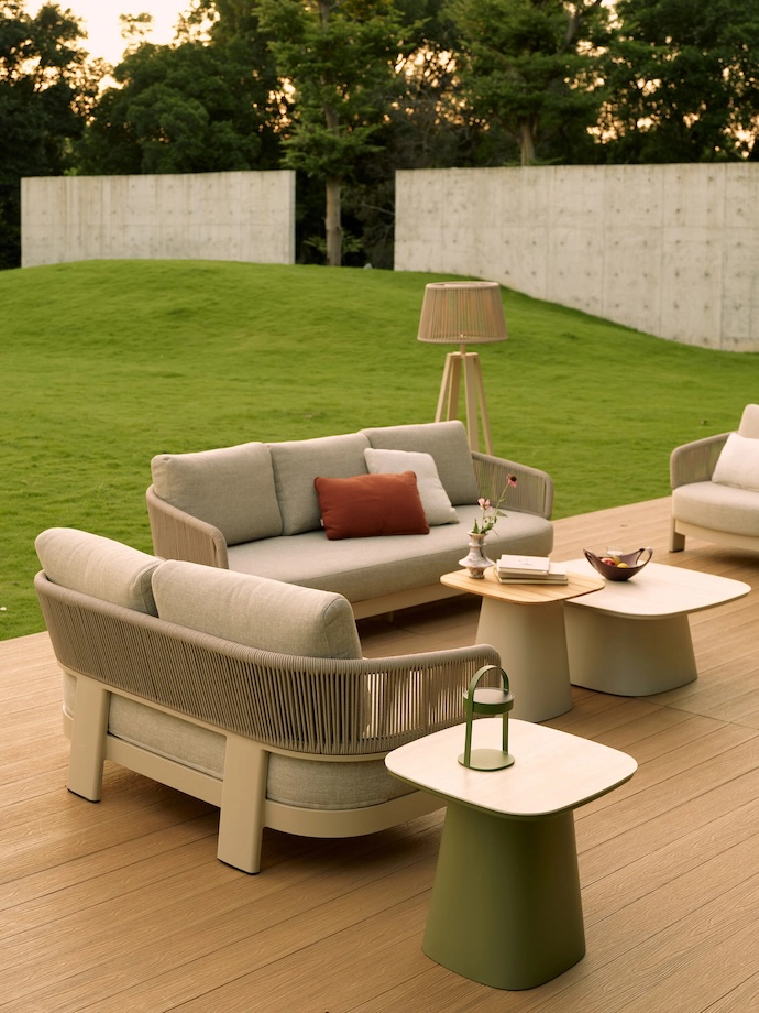 Solara 3 Seater Sofa - French Beige