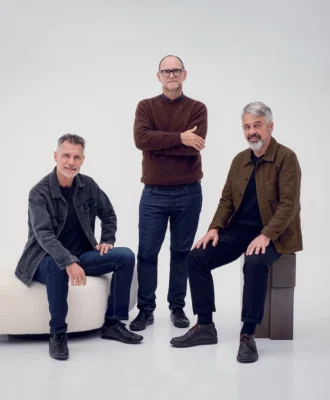 SAOTA’s founding partners Stefan Antoni, Philip Olmesdahl and Greg Truen.