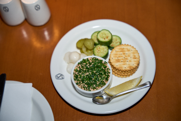 Cafe Sofi Polka Dot: Salmon Pate